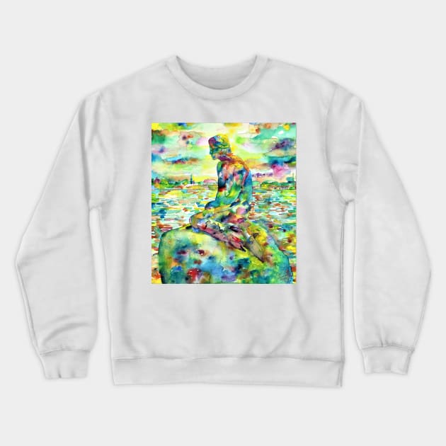 THE LITTLE MERMAID Crewneck Sweatshirt by lautir